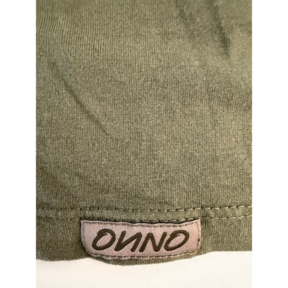 Onno Womens T Shirt XL Green Long Sleeve Organic Cotton Bamboo *READ* - Picture 4 of 10